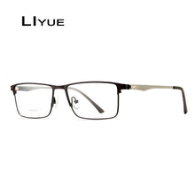 Carica l&#39;immagine nel visualizzatore di Gallery, 2023 Square Glasses Frame Women Men Optical Titanium Alloy eyeglasses Prescription Myopia Transparent glasses eyewear