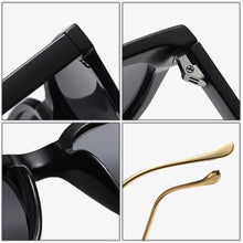 Load image into Gallery viewer, 2023 Square Polarized Sunglasses For Men Women Retro Metal Legs Eyewear Gradient Shades UV400 Trending Sun Glasses