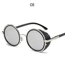 Load image into Gallery viewer, 2023 Vintage Round SteamPunk Flip Up Sunglasses Classic Double Layer Clamshell Design Sun Glasses Oculos De Sol