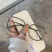 Load image into Gallery viewer, 2023 unisex square Plain glasses for men women pc frame glasses for party eyeglasses Gentle Exaggeration frame