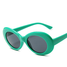 Load image into Gallery viewer, 2023 Goggle Glasses Oval Sunglasses Ladies Glasses Trendy Vintage Retro Sun Glasses Women&#39;s UV400 Gafas De Sol