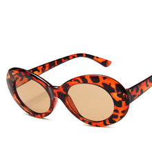 Load image into Gallery viewer, 2023 Goggle Glasses Oval Sunglasses Ladies Glasses Trendy Vintage Retro Sun Glasses Women&#39;s UV400 Gafas De Sol