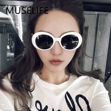 Load image into Gallery viewer, 2023 Goggle Glasses Oval Sunglasses Ladies Glasses Trendy Vintage Retro Sun Glasses Women&#39;s UV400 Gafas De Sol