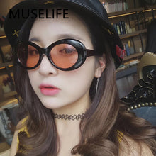 Load image into Gallery viewer, 2023 Goggle Glasses Oval Sunglasses Ladies Glasses Trendy Vintage Retro Sun Glasses Women&#39;s UV400 Gafas De Sol