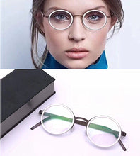 Load image into Gallery viewer, 2023 Handmade Glasses Frame Denmark Brand Ultralight Men Women Myopia Prescription Round Eyeglasses Screwless Blue light Gafas