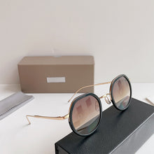 Carica l&#39;immagine nel visualizzatore di Gallery, 2023 High Quatity Luxurious Pure Titanium Sun Glasses Thom Brand Retro Round Sunglasses UV Protection Outdoor Eyewear