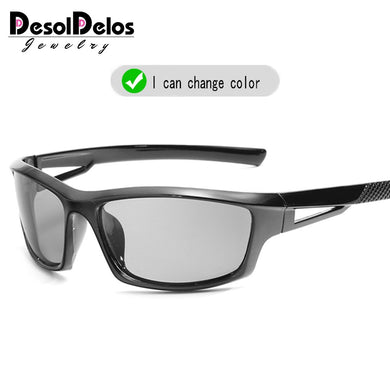2023 Hot! Driving Polarized Photochromic Sunglasses Men Chameleon Glasses Women Sunglasses Drivers Gafas de sol hombre 1008
