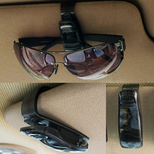 Load image into Gallery viewer, 2023 Portable Car Glasses Clip Automatic Fastening Car Car Sun Visor Sunglasses Glasses Frame Glasses Frame Ticket Holder