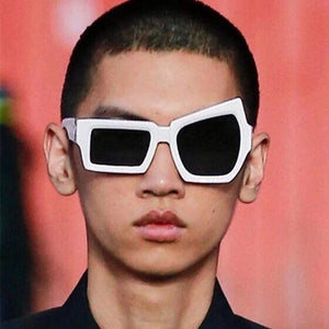 2023 Irregular Punk Sunglasses Cat Eye Glasses Men Women Party Streetwear Shades UV400 Unique Personality Eyewear