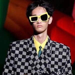 2023 Irregular Punk Sunglasses Cat Eye Glasses Men Women Party Streetwear Shades UV400 Unique Personality Eyewear