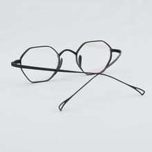 Load image into Gallery viewer, 2023  Brand Titanium Glasses Frame Men Hexagon Optical Myopia Prescription Eyeglasses Frame Women Ultralight Eyewear 152