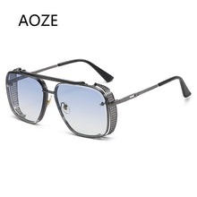 Load image into Gallery viewer, 2023  brand design Mach Six  Style Gradient lens Sunglasses PUNK Men Vintage Brand Design Sun Glasses Oculos 115