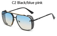 Load image into Gallery viewer, 2023  brand design Mach Six  Style Gradient lens Sunglasses PUNK Men Vintage Brand Design Sun Glasses Oculos 115