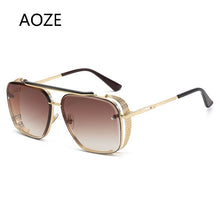 Load image into Gallery viewer, 2023  brand design Mach Six  Style Gradient lens Sunglasses PUNK Men Vintage Brand Design Sun Glasses Oculos 115