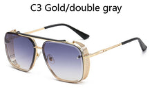 Load image into Gallery viewer, 2023  brand design Mach Six  Style Gradient lens Sunglasses PUNK Men Vintage Brand Design Sun Glasses Oculos 115