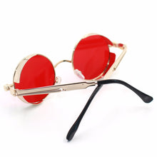 Load image into Gallery viewer, 2023 Metal Steampunk Sunglasses Men Women Round Glasses Brand Design Vintage Sunglasses  UV400 Eyewear
