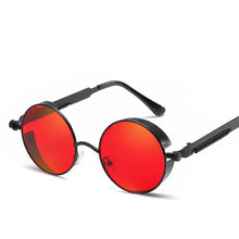 Load image into Gallery viewer, 2023 Metal Steampunk Sunglasses Men Women Round Glasses Brand Design Vintage Sunglasses  UV400 Eyewear