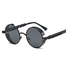 Load image into Gallery viewer, 2023 Metal Steampunk Sunglasses Men Women Round Glasses Brand Design Vintage Sunglasses  UV400 Eyewear