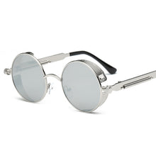 Load image into Gallery viewer, 2023 Metal Steampunk Sunglasses Men Women Round Glasses Brand Design Vintage Sunglasses  UV400 Eyewear