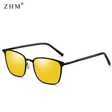 Load image into Gallery viewer, 2023  Stylish Polarized Sunglasses Men Square Metal Frame Grey Glasses Men Driver driving sunglasses UV400