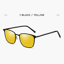 Load image into Gallery viewer, 2023  Stylish Polarized Sunglasses Men Square Metal Frame Grey Glasses Men Driver driving sunglasses UV400