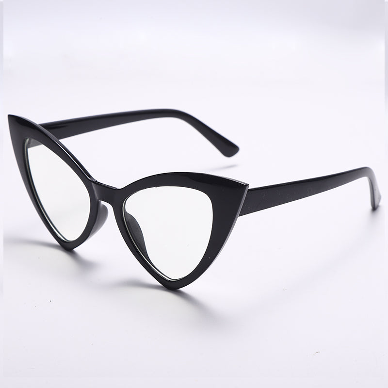 2023 Cat Eye Computer Glasses Women Anti Blue Triangle Optical Frames Ladies Eyewear Spectacle Eyeglass