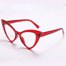 Load image into Gallery viewer, 2023 Cat Eye Computer Glasses Women Anti Blue Triangle Optical Frames Ladies Eyewear Spectacle Eyeglass