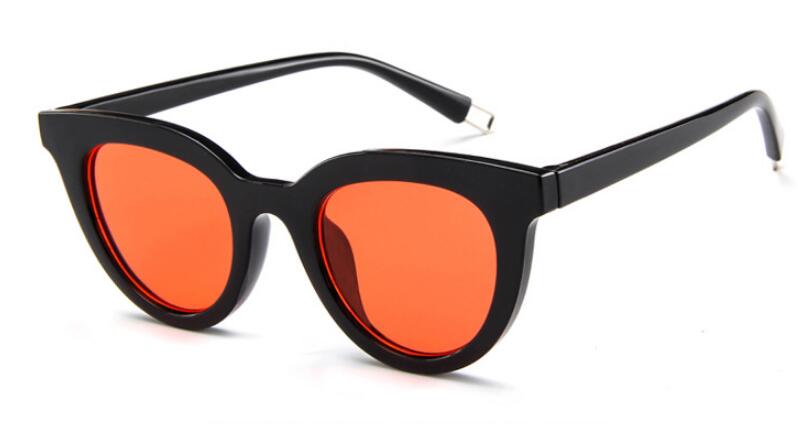 2023 Cat Eye Retro Men's and Women's Sunglasses Korean Ocean Film Sunglasses Joker Street Shooting Trend UV Sunglasses