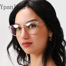 Load image into Gallery viewer, 2023 Cat Eye Women Glasses Men Retro Anti-Blue Light Computer Eyeglasses Myopia Optical Transparent Spectacles Eyewear Frame