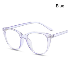 Load image into Gallery viewer, 2023 Cat Eye Women Glasses Men Retro Anti-Blue Light Computer Eyeglasses Myopia Optical Transparent Spectacles Eyewear Frame