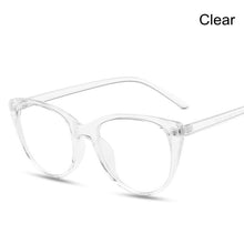 Load image into Gallery viewer, 2023 Cat Eye Women Glasses Men Retro Anti-Blue Light Computer Eyeglasses Myopia Optical Transparent Spectacles Eyewear Frame