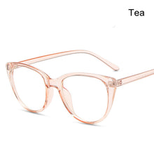 Load image into Gallery viewer, 2023 Cat Eye Women Glasses Men Retro Anti-Blue Light Computer Eyeglasses Myopia Optical Transparent Spectacles Eyewear Frame