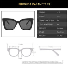 Load image into Gallery viewer, 2023 Cat Eye Women Sunglasses Female Personality Big Frame UV400 Sun Shade Glasses Trend Retro Eyeglasses Brand Designer