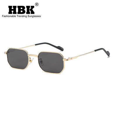 2023 Classic Polygon Small Sunglasses Men Lady  Steampunk Metal Frame Sun Glasses Women Elastic Legs Oculos De Sol