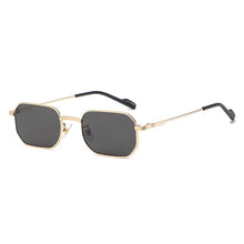 Load image into Gallery viewer, 2023 Classic Polygon Small Sunglasses Men Lady  Steampunk Metal Frame Sun Glasses Women Elastic Legs Oculos De Sol