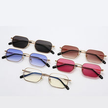 Load image into Gallery viewer, 2023 Classic Polygon Small Sunglasses Men Lady  Steampunk Metal Frame Sun Glasses Women Elastic Legs Oculos De Sol