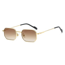 Load image into Gallery viewer, 2023 Classic Polygon Small Sunglasses Men Lady  Steampunk Metal Frame Sun Glasses Women Elastic Legs Oculos De Sol