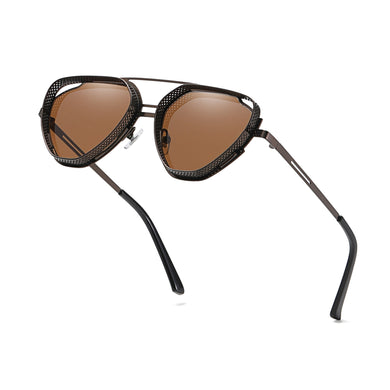 2023 EYECRAFTERS Steampunk Sunglasses Men Women Metal Glasses Brand Design Vintage Sunglasses  UV400