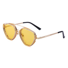 Load image into Gallery viewer, 2023 EYECRAFTERS Steampunk Sunglasses Men Women Metal Glasses Brand Design Vintage Sunglasses  UV400