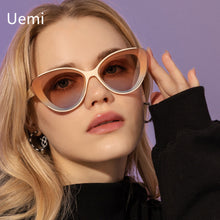 Carica l'immagine nel visualizzatore di Gallery, 2023 Cat Eye Sunglasses For Women Vintage Small Frame Ladies Sun Glasses Ins Popular Shades UV400 Eyewear