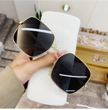 Load image into Gallery viewer, 2023 Classic Oversize Sunglasses Women Brand Designer Metal Big Frame  Shades Sun Glasses Eyewear Gafas UV400
