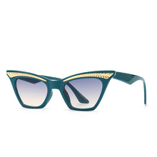 Load image into Gallery viewer, 2023 Designer Cat Eye Sunglasses For Women Modern Retro Eyebrow Decoration Sun Glasses Small  Trending Shades