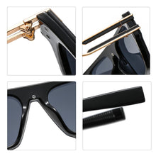 Carica l'immagine nel visualizzatore di Gallery, 2023 occhiali da sole quadrati firmati per donna uomo punk occhiali da sole moderni tonalità di tendenza vintage UV400 Eyewaer 