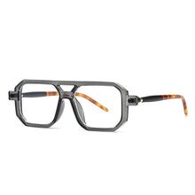 Load image into Gallery viewer, 2023 New  Square Sunglasses For Men Women Retro Double Bridges Clear Anti-Blu-Ray Glasses Frame Tranding Shades UV