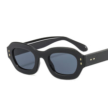 Load image into Gallery viewer, 2023 Polygon Square Sunglasses For Women Men Retro Rivets Decor Sun Glasses Shades UV400 Trending Blue Green Eyewear