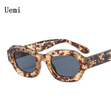 Load image into Gallery viewer, 2023 Polygon Square Sunglasses For Women Men Retro Rivets Decor Sun Glasses Shades UV400 Trending Blue Green Eyewear