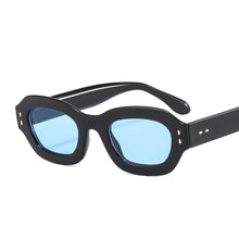 Load image into Gallery viewer, 2023 Polygon Square Sunglasses For Women Men Retro Rivets Decor Sun Glasses Shades UV400 Trending Blue Green Eyewear