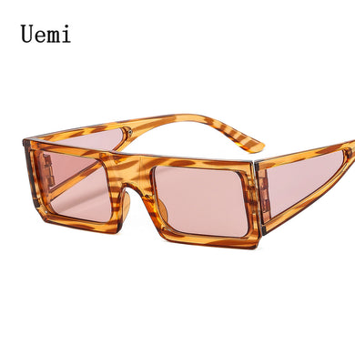 2023 Punk Rock Sunglasses For Women Men Retro Square Frame Sun Glasses  Shades UV400 Eyewear