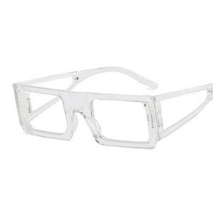 2023 Punk Rock Sunglasses For Women Men Retro Square Frame Sun Glasses  Shades UV400 Eyewear