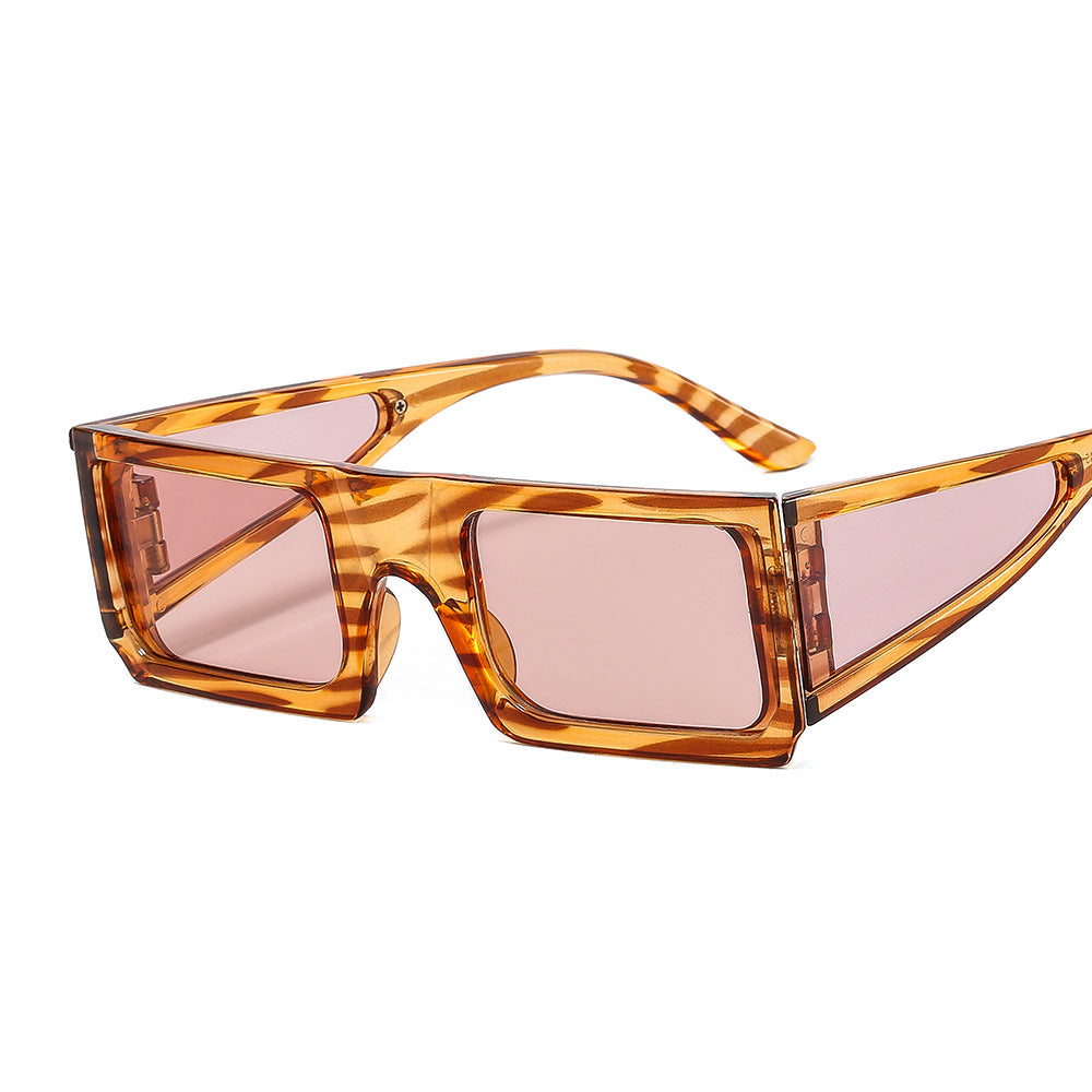 2023 Punk Rock Sunglasses For Women Men Retro Square Frame Sun Glasses  Shades UV400 Eyewear